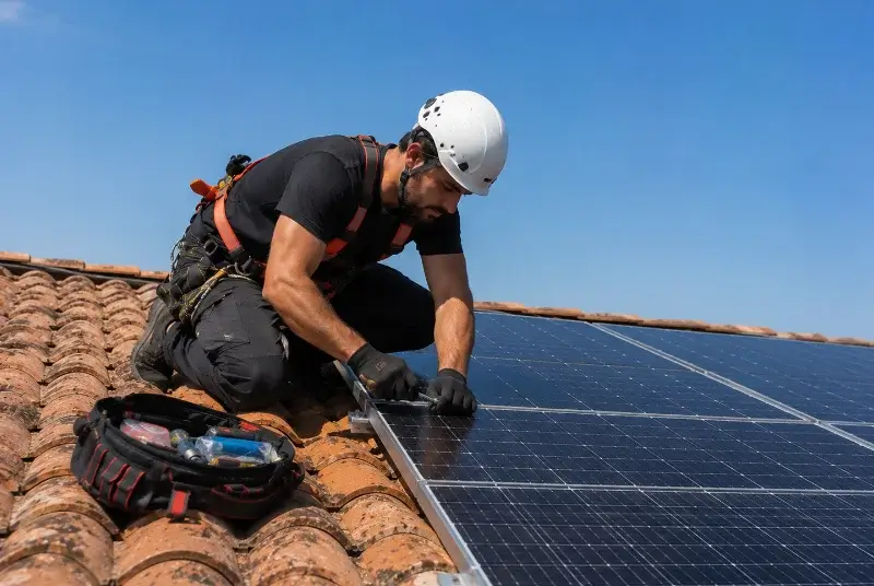 Maintenance et monitoring de panneaux solaires à Weitbruch